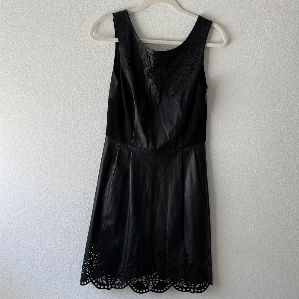 Betsey Johnson Black Sleeveless Mini Dress